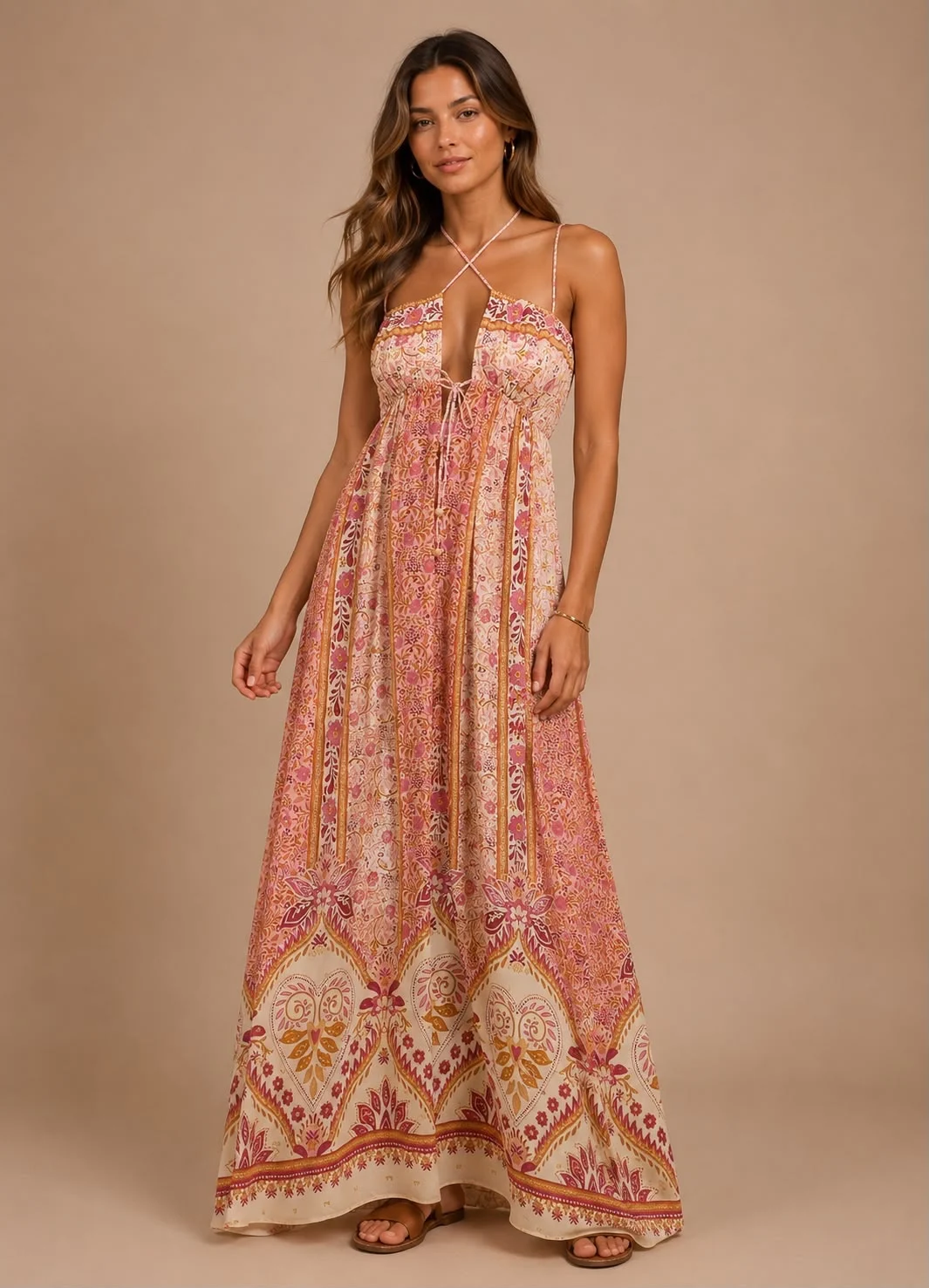 Vestido cropped nó meu jardim