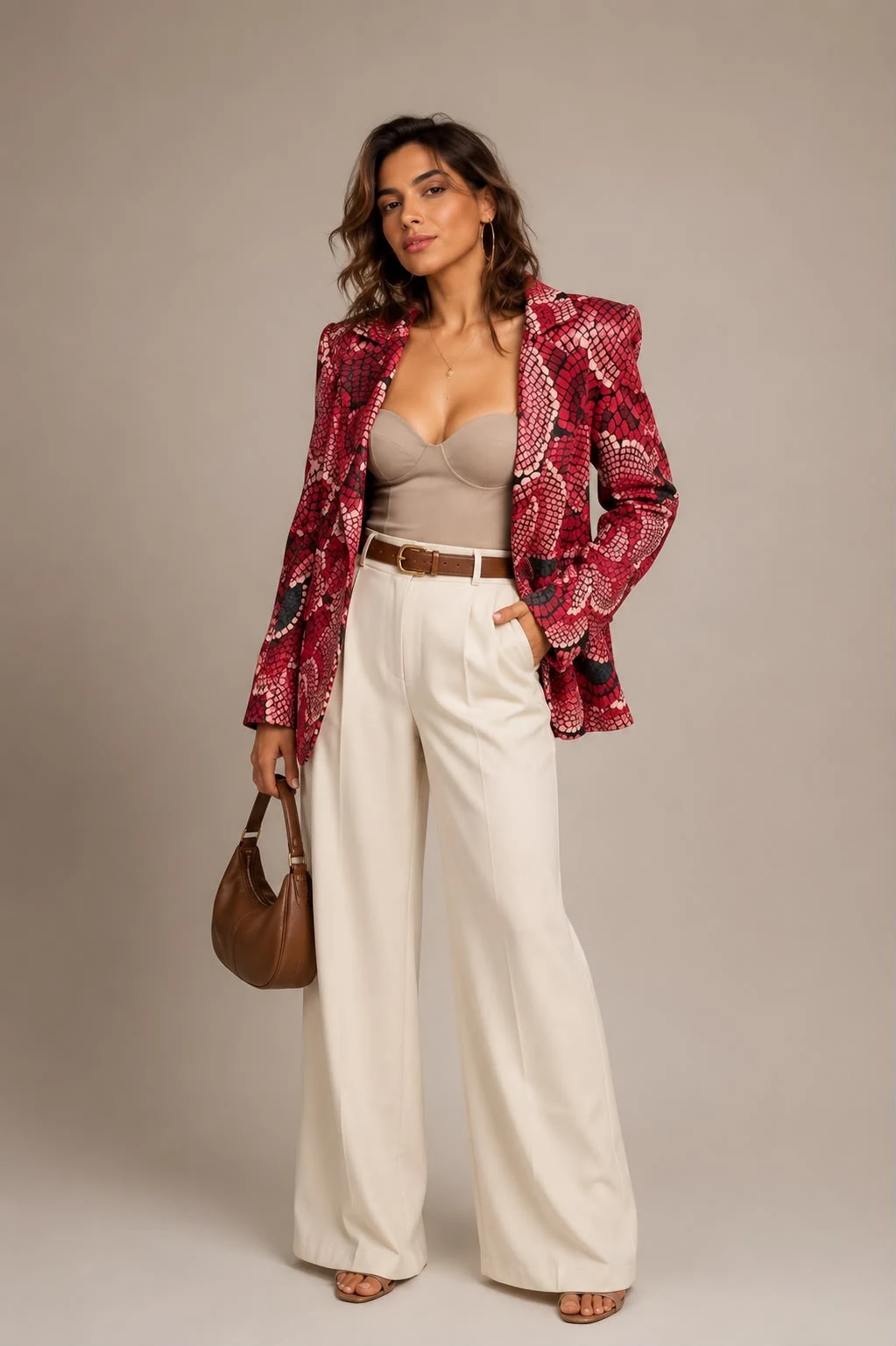 Blazer chita Nina