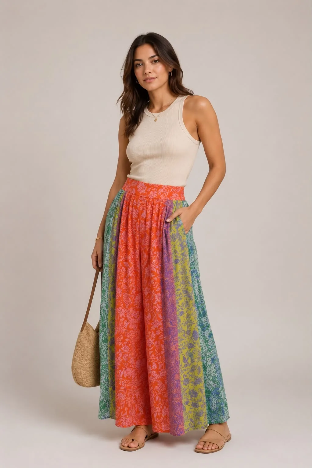 Calça lenço pasley