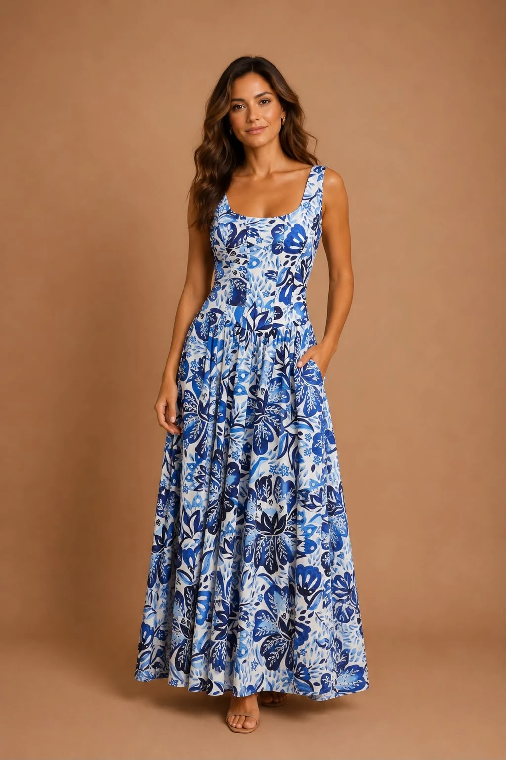 Vestido cropped paraíso de flor