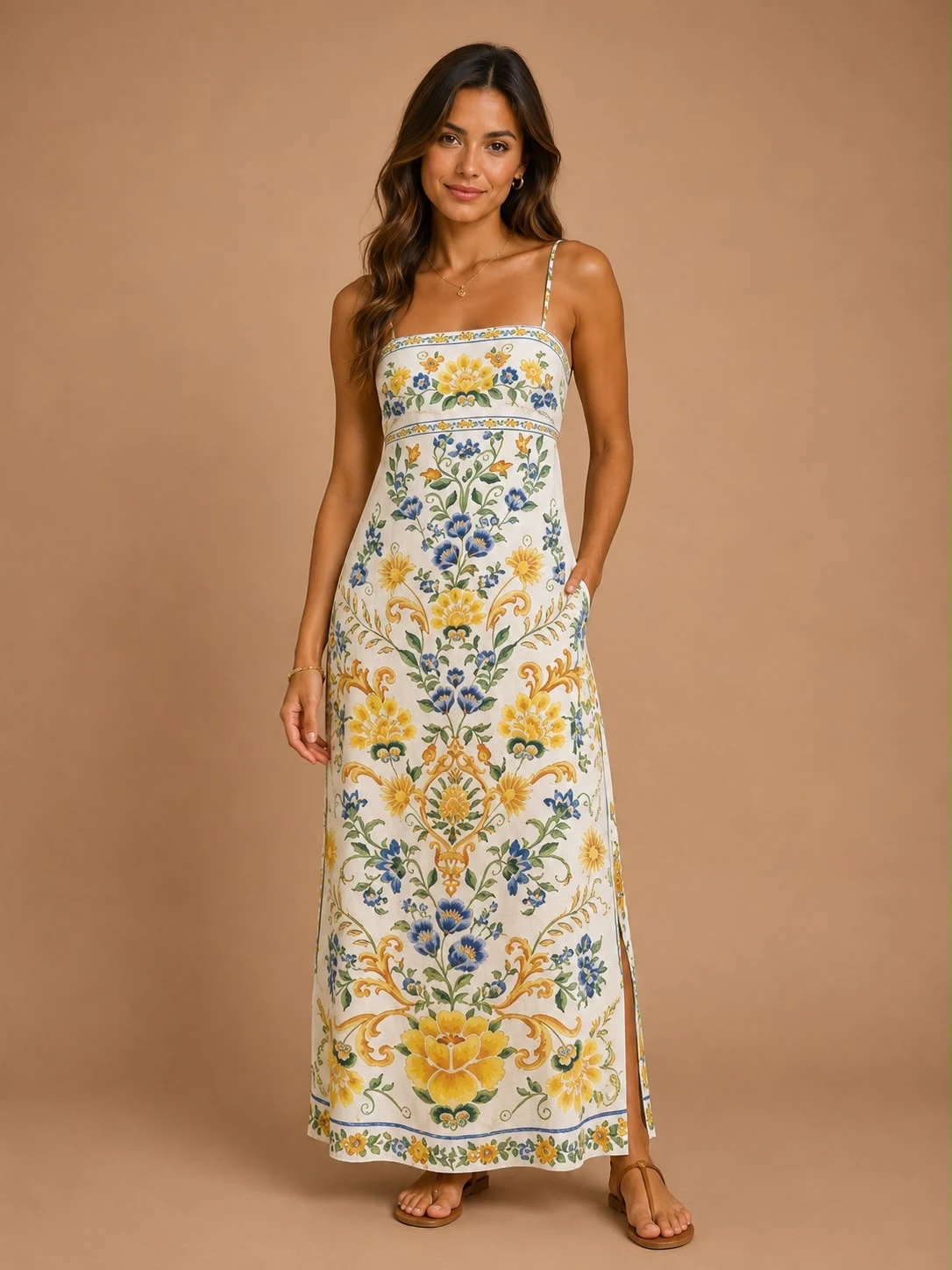 Vestido floral Emília