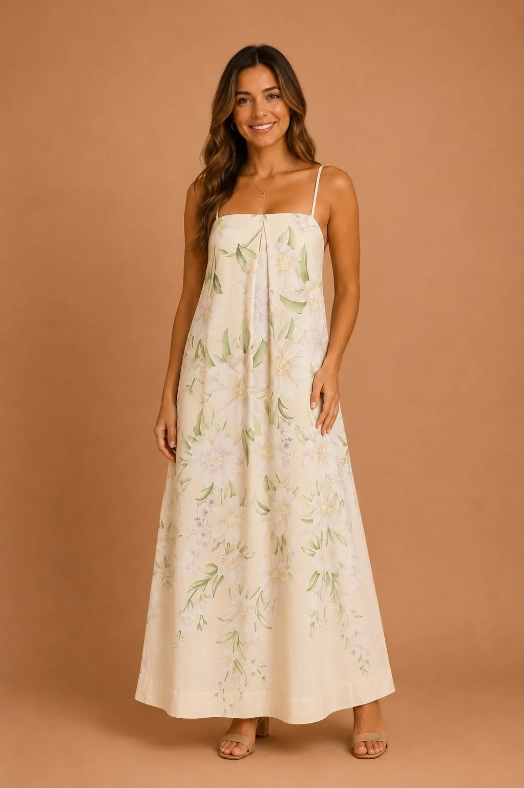 Vestido longo alcinha Gabrielle