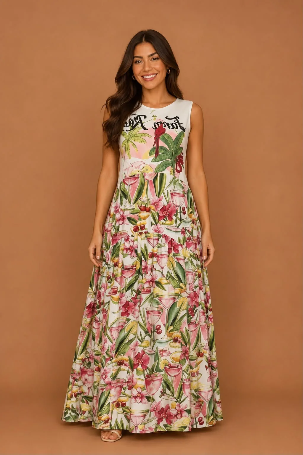 Vestido silk drink