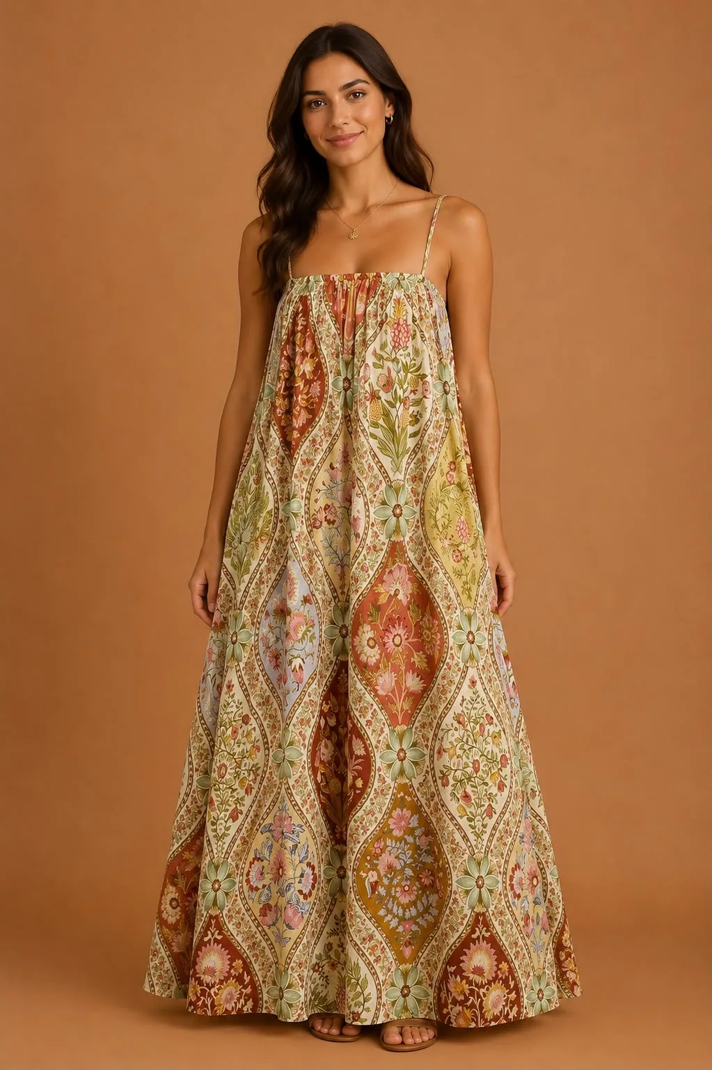 Vestido natureza romântica