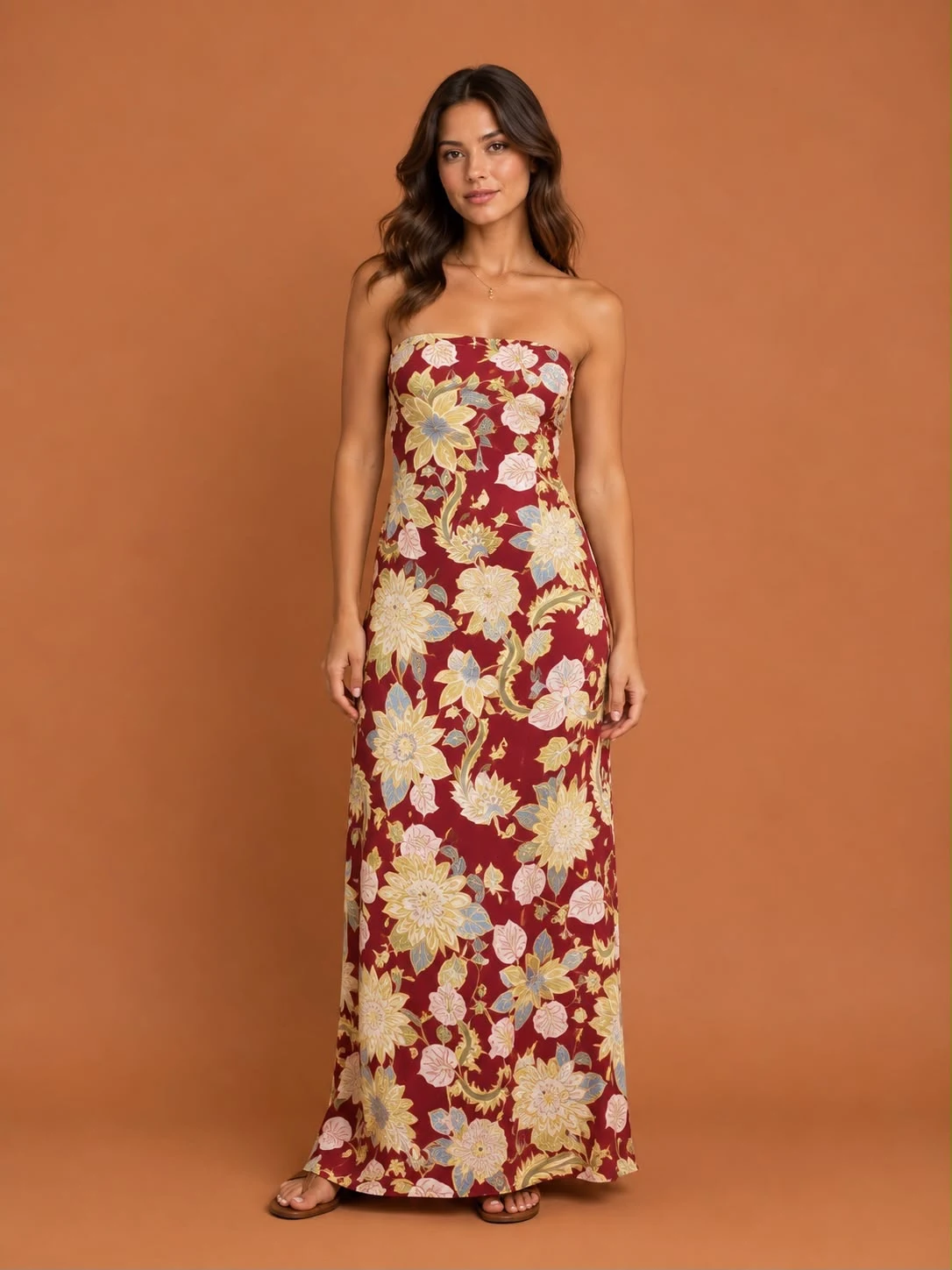 Vestido longo siena