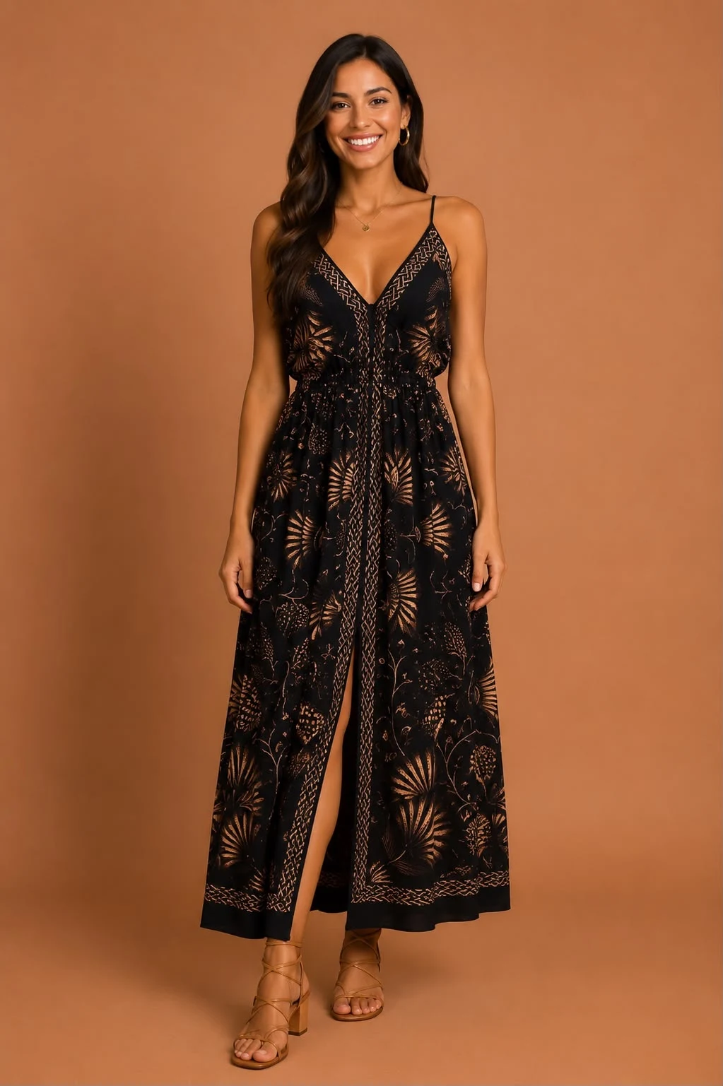 Vestido cropped sonho de concha