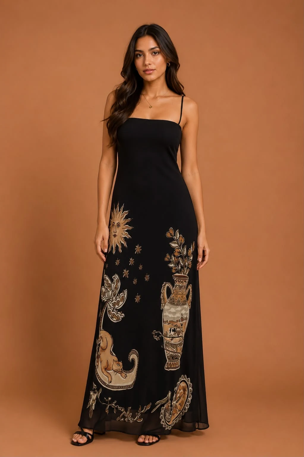 Vestido reino místico tule