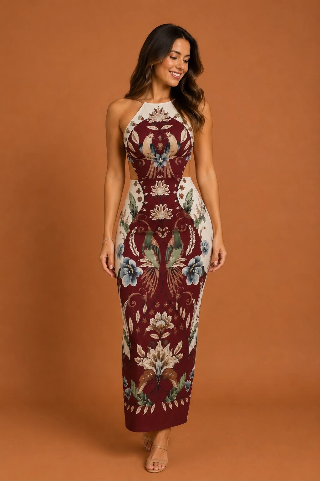 Vestido mídi Milena