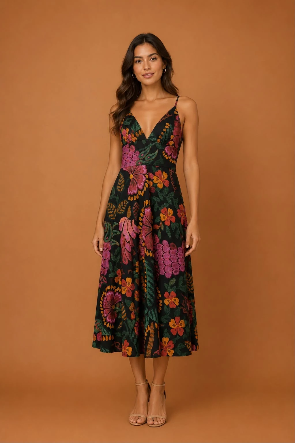 Vestido artesanal Brasil