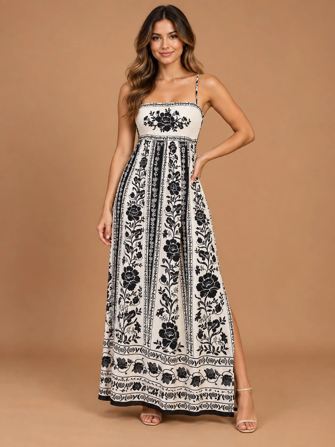 Vestido cropped flor delicado
