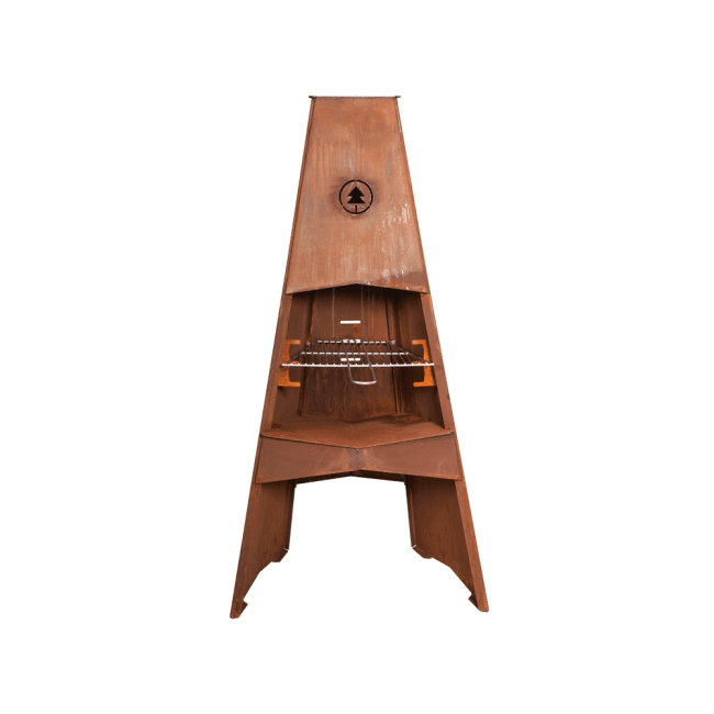 Utepeis 120 cm høy fra Espegard® - laget i cortenstål