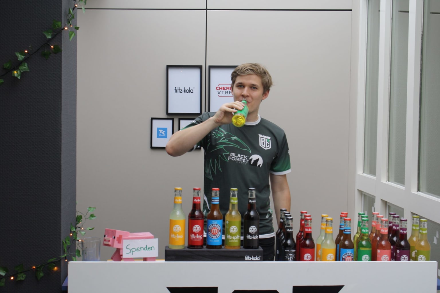 Unsere fritz-kola Bar