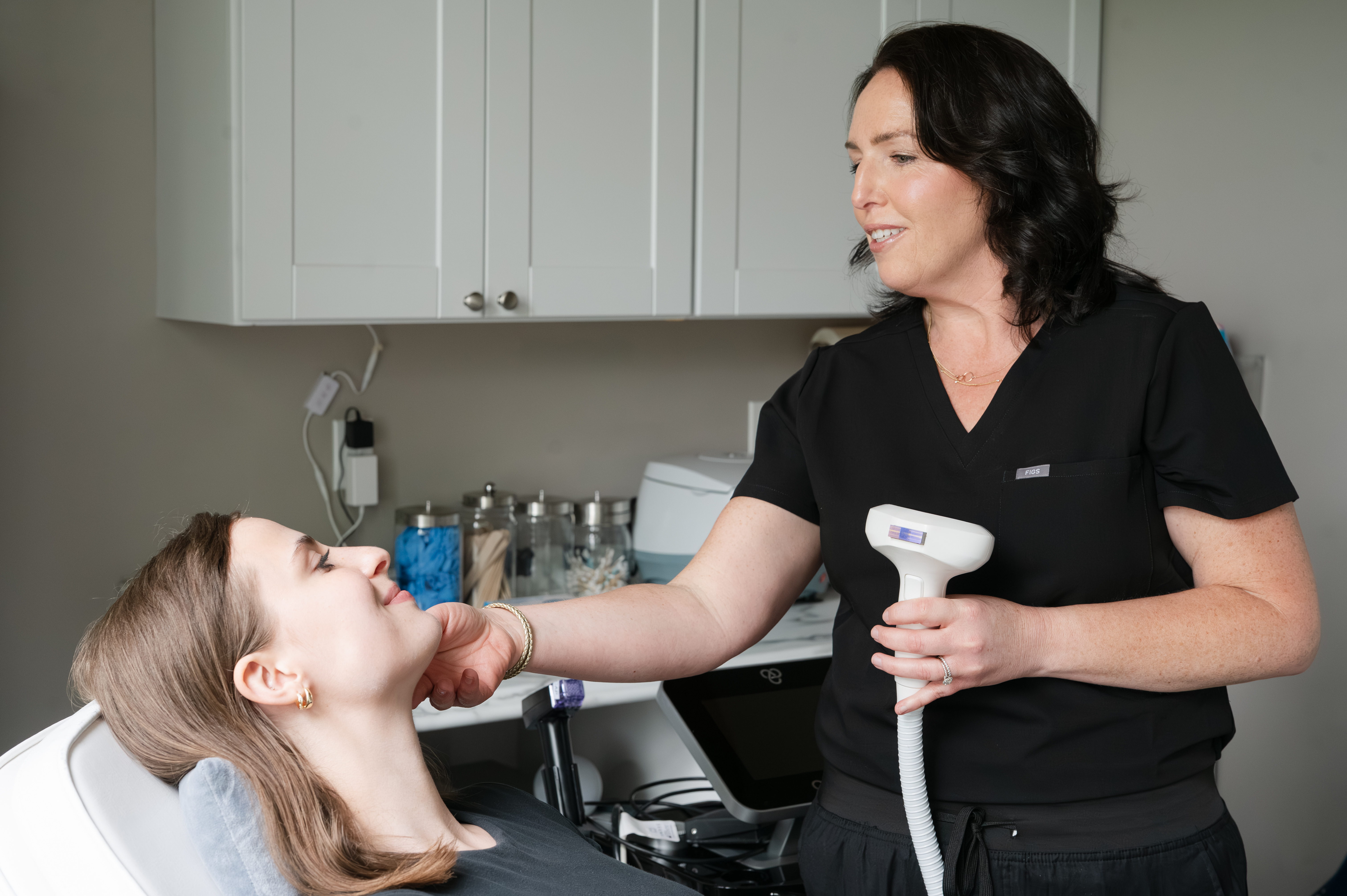 Personalized laser hair removal treatment at Lenore Skincare and Wellness