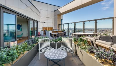 Collier Point Roof Terrace, Union Wharf