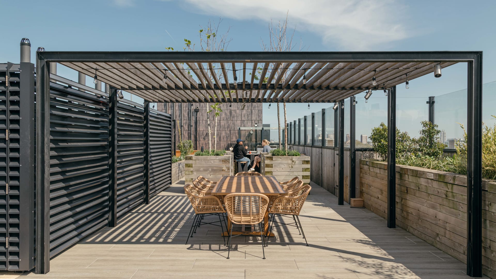 Dressage Court Roof Terrace