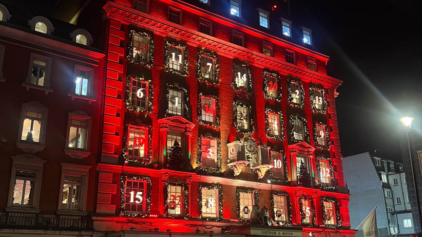 Fortnum and Mason lights - Lucy Baulch