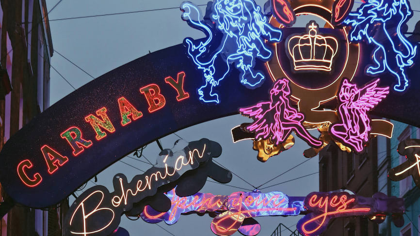 Carnaby street Christmas lights