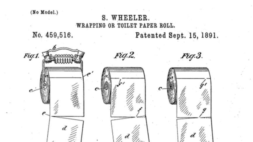 Correct toilet paper orientation