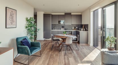 Union Wharf 2 Bedroom Apartment Interior