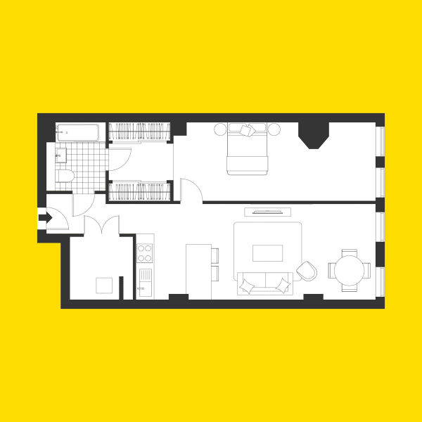 Berkshire House Floorplan C1