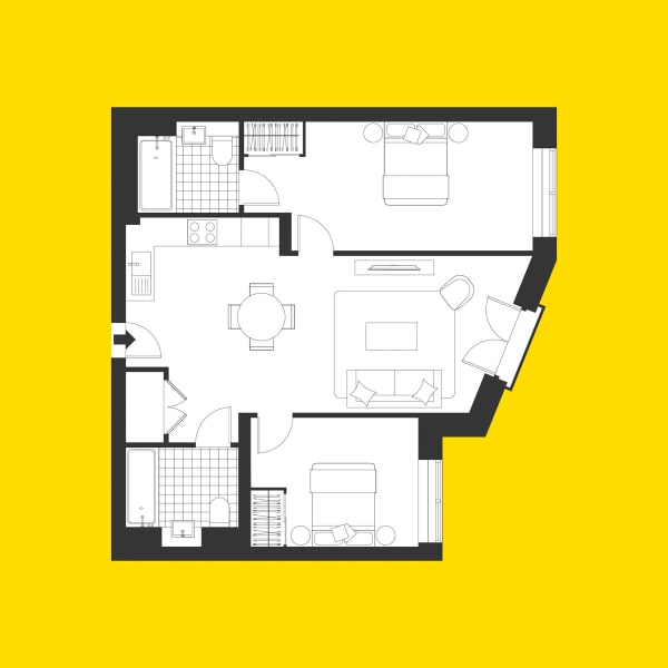 Dressage Court Floorplan B13