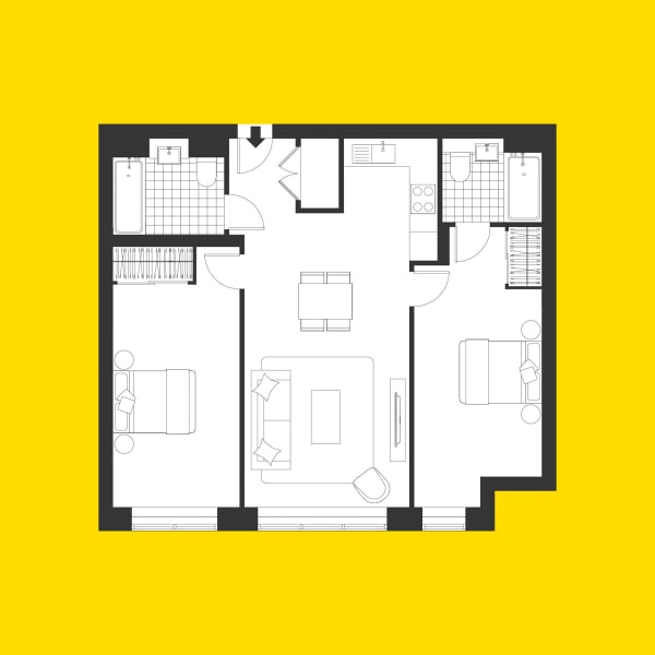 Dressage Court Floorplan B16