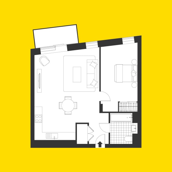 Dressage Court Floorplan B22