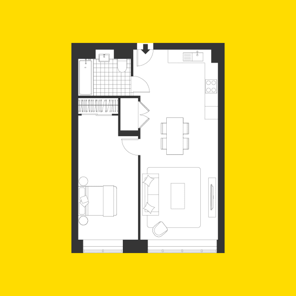 Dressage Court Floorplan B2