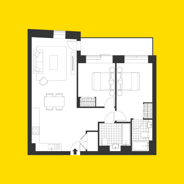 Dressage Court Floorplan B8