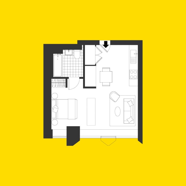 Vantage Point Apartment Floorplan