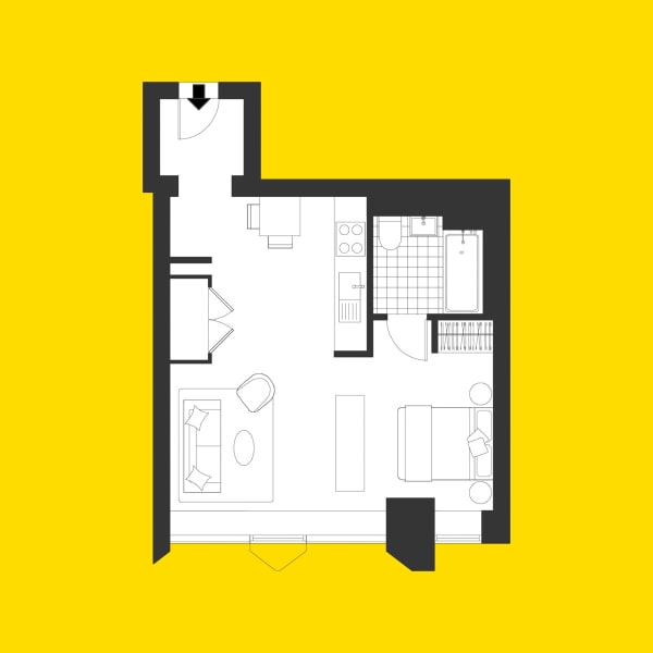 Vantage Point Apartment Floorplan