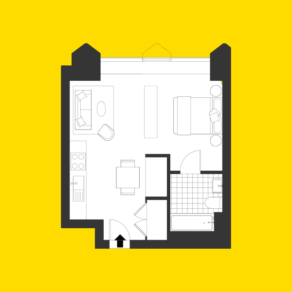 Vantage Point Apartment Floorplan