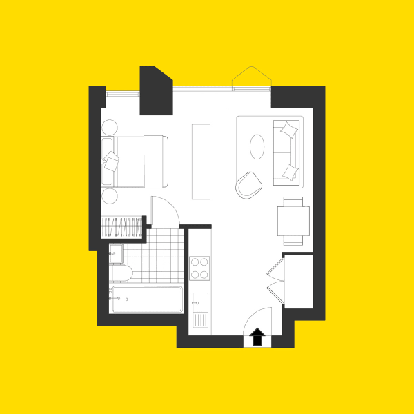 Vantage Point Apartment Floorplan