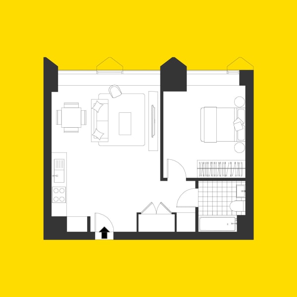 Vantage Point Apartment Floorplan