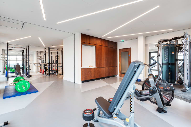 Collier Point Fitness Room, Union Wharf