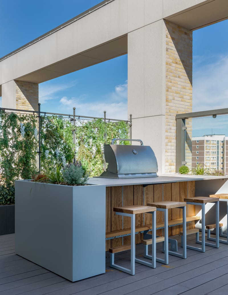 Walton Heights Roof Terrace, Union Wharf