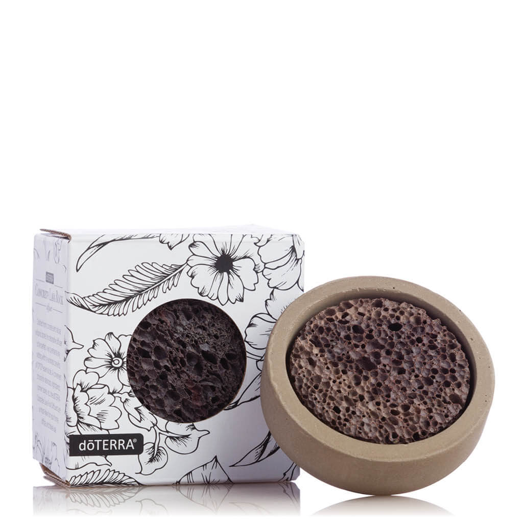 doTERRA Concrete Lava Rock Diffuser Essential Canuck