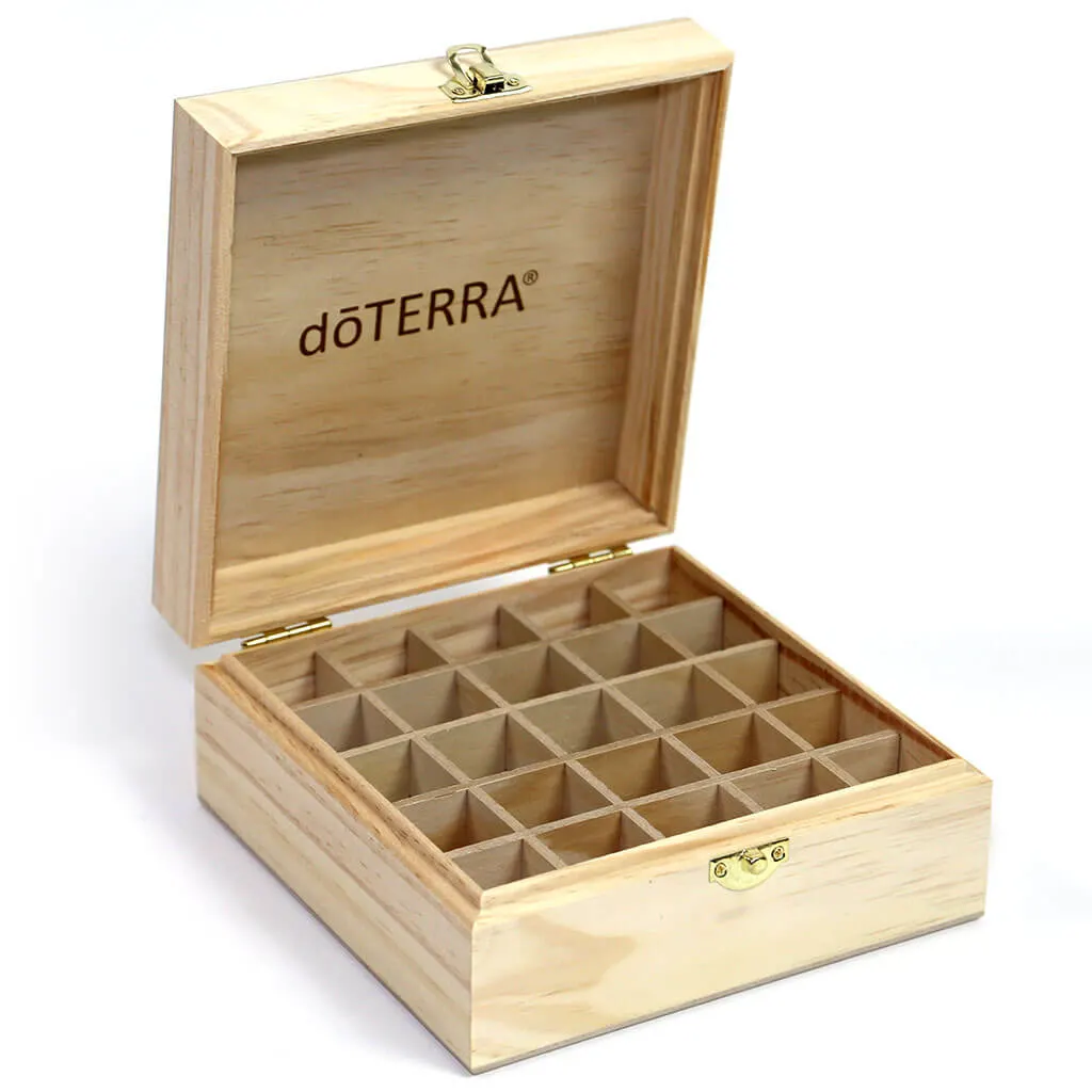 doTERRA Wooden Box 1 doTERRA wooden box essential oils storage