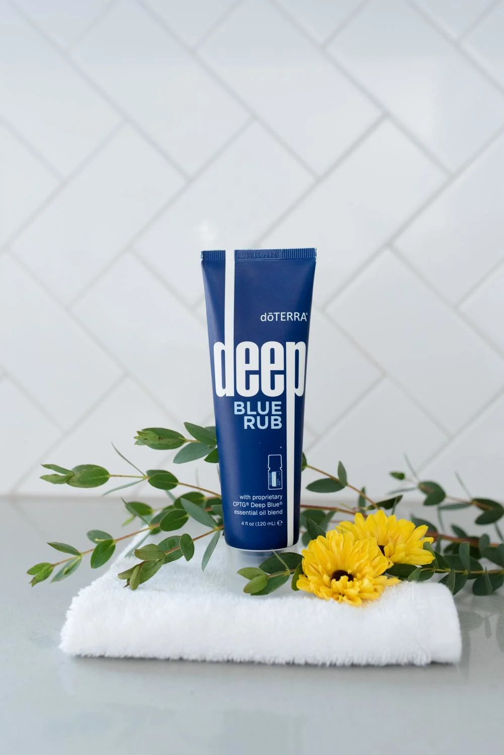 doTERRA Deep Blue Rub Lotion - Formulated to soothe and cool