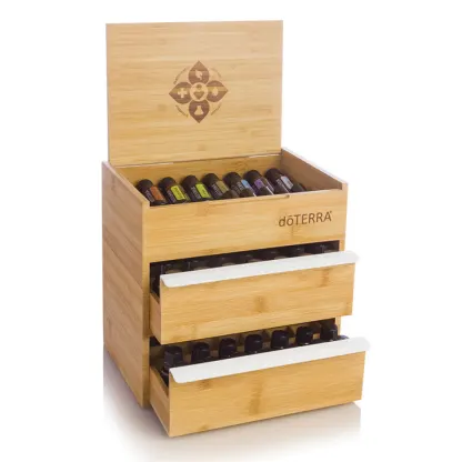 doTERRA Bamboo Box double drawer