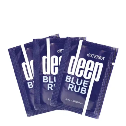 doTERRA Deep Blue Rub Lotion Samples