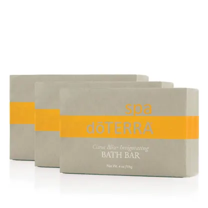 doTERRA Citrus Bliss Bath Bar 3-pack