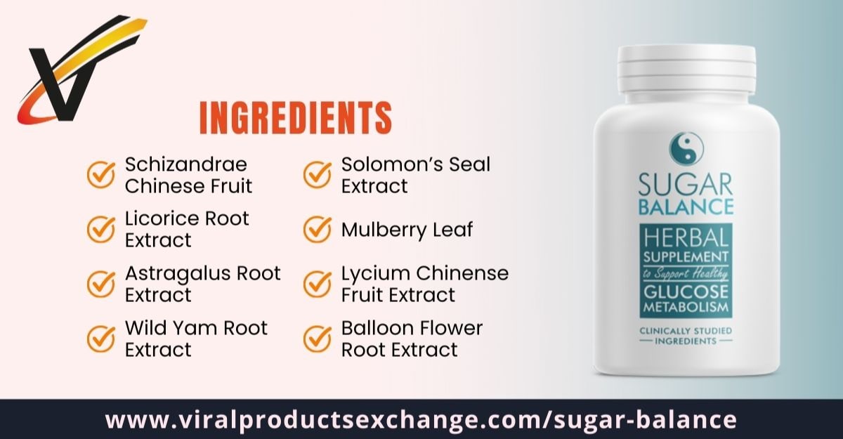 sugar balance ingredients
