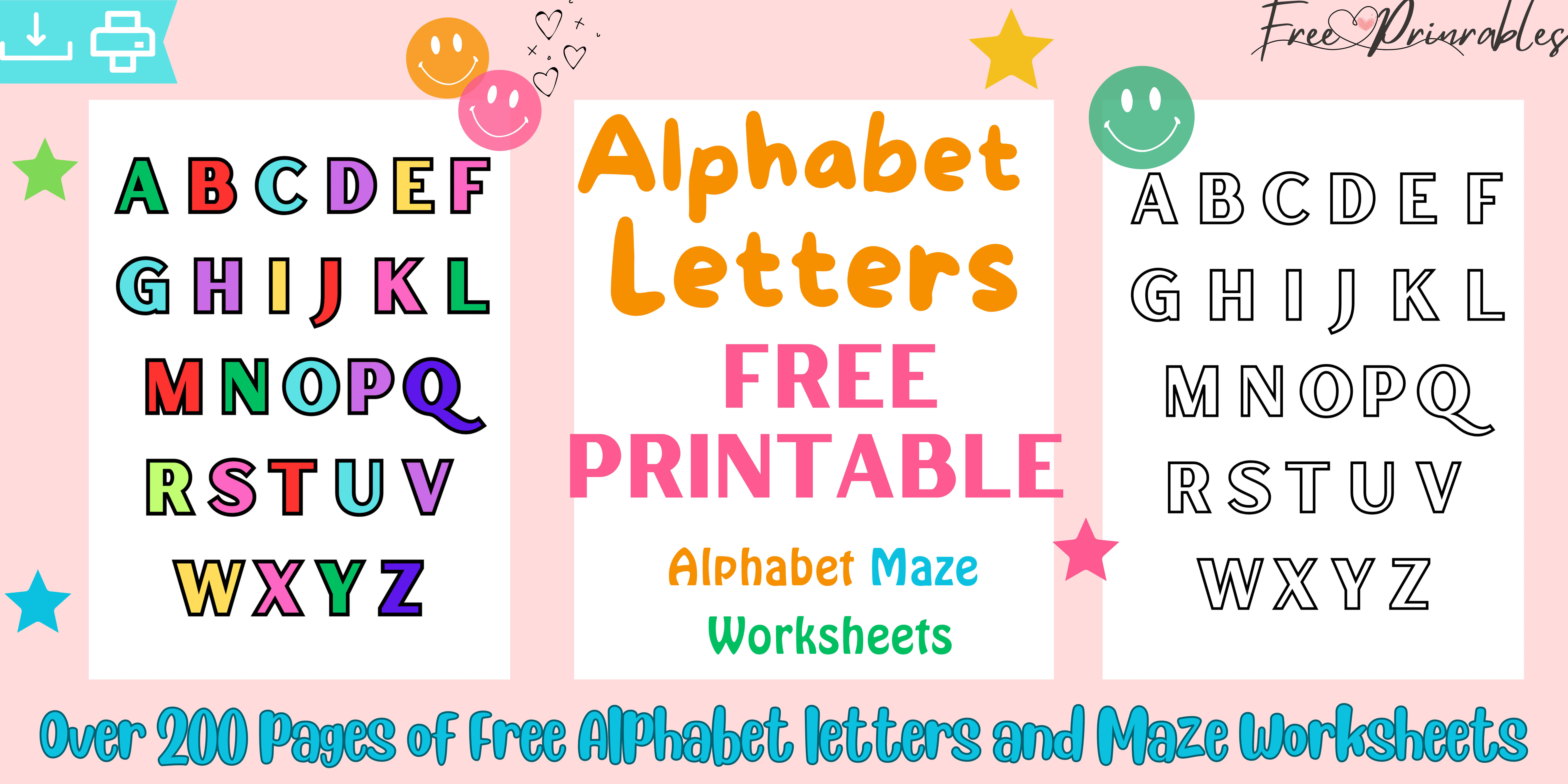 Free Printables I Alphabet Letters and Printable Letters