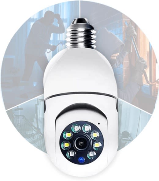 Light Socket Security Camera