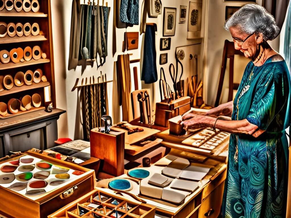 Handmade Crafts and Artwork