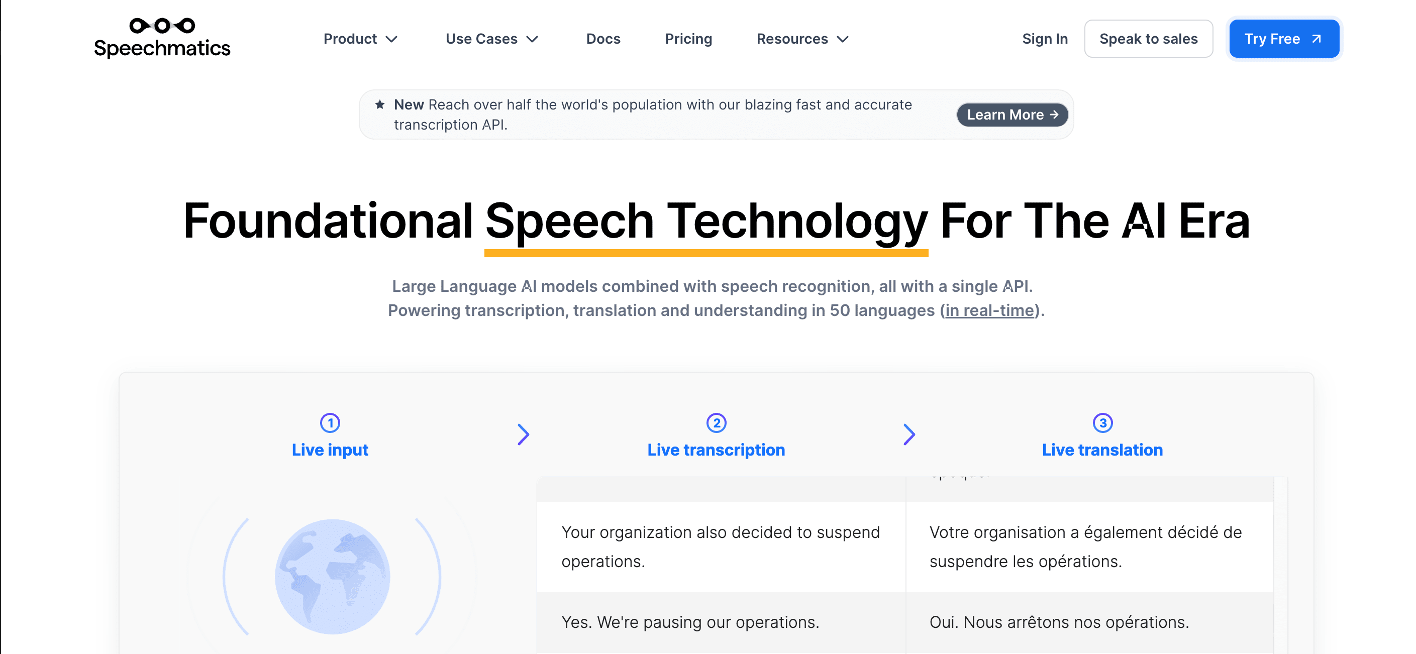 Speechmatics-Homepage-Screenshot