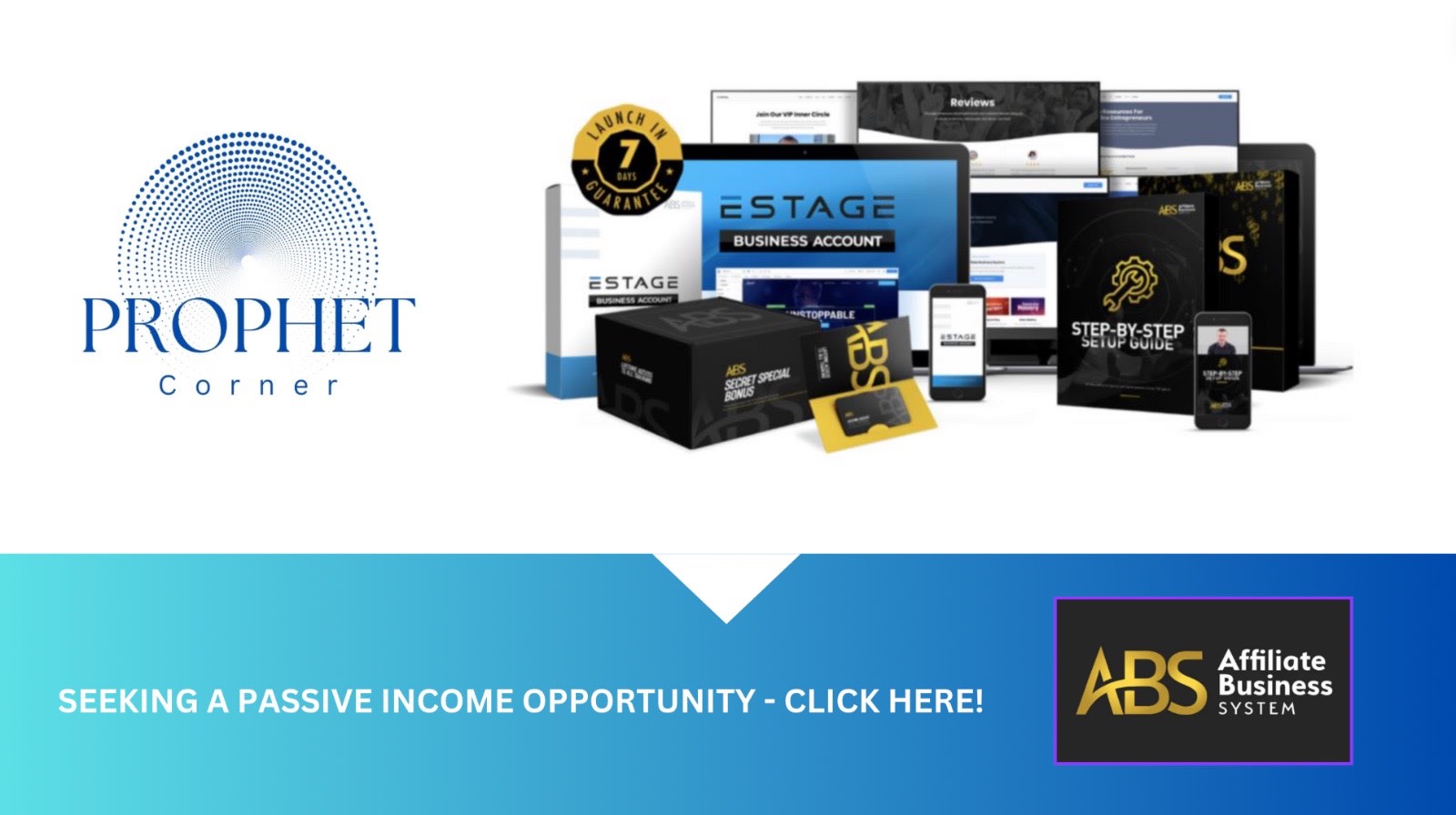PROPHETCORNER.COM - ABS Passive Income Opportunity