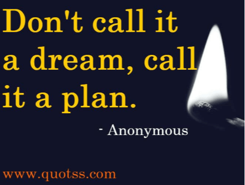 April 28th a dream plan
