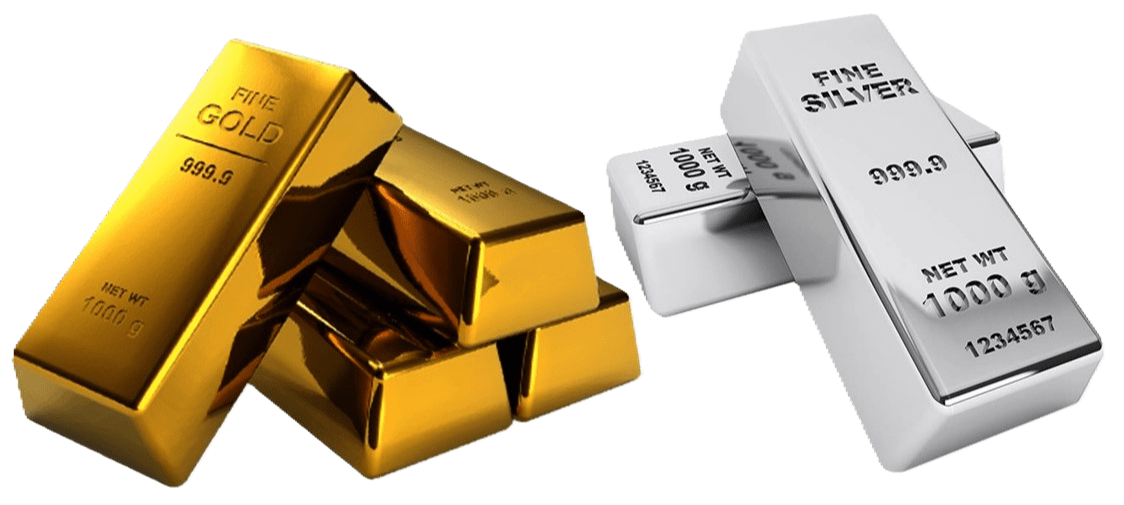 Gold and Silver Bars